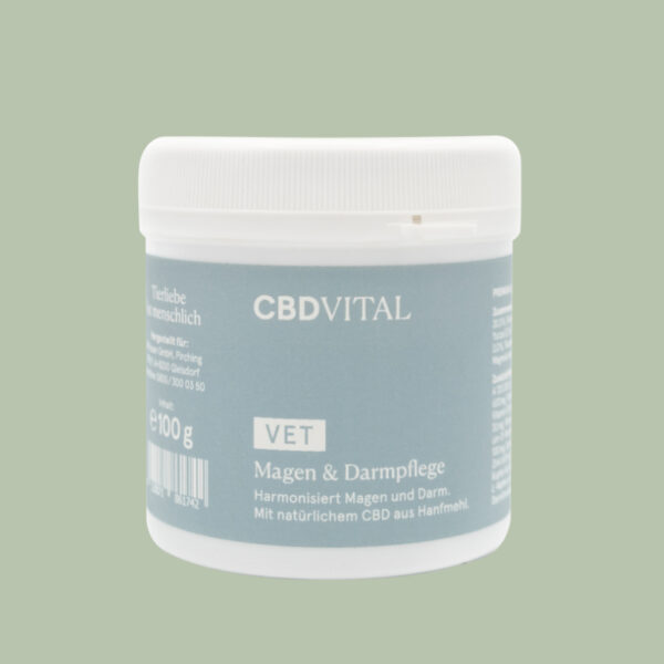 Soin gastro-intestinal pour animaux au CBD CBDVITAL 100g